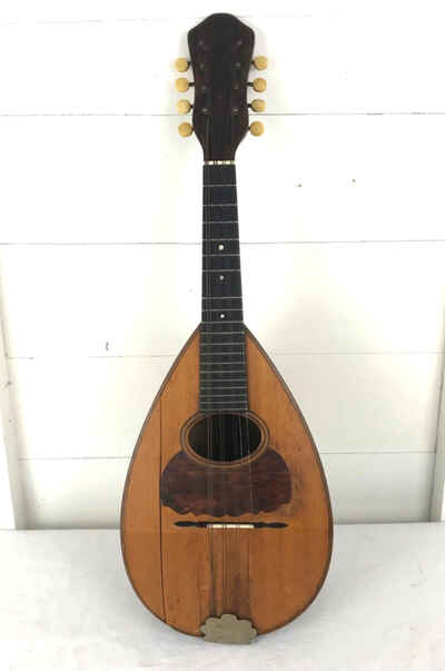 1909 Martin Style 0 Bowlback Mandolin. Its the Real Thing, but a Repair Project