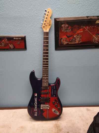 Woodrow Northender Electric Guitar 2019 MLB Allstar Game Cleveland Series II