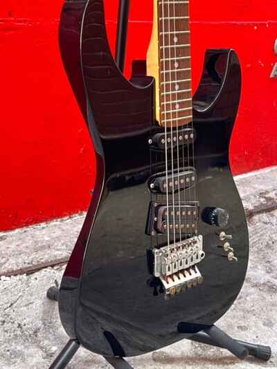1980s Kramer - Focus 6000 Electric Guitar -Black- Made In Japan - Excellent