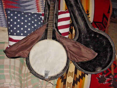 GRETSCH VINTAGE BANJO  GRETSCH CLAROPHONE 1920S ORIGINAL CASE