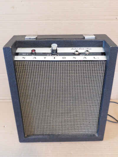 National Guitar Amplifier  Model GAP-2 Small Solid State Vintage  Works
