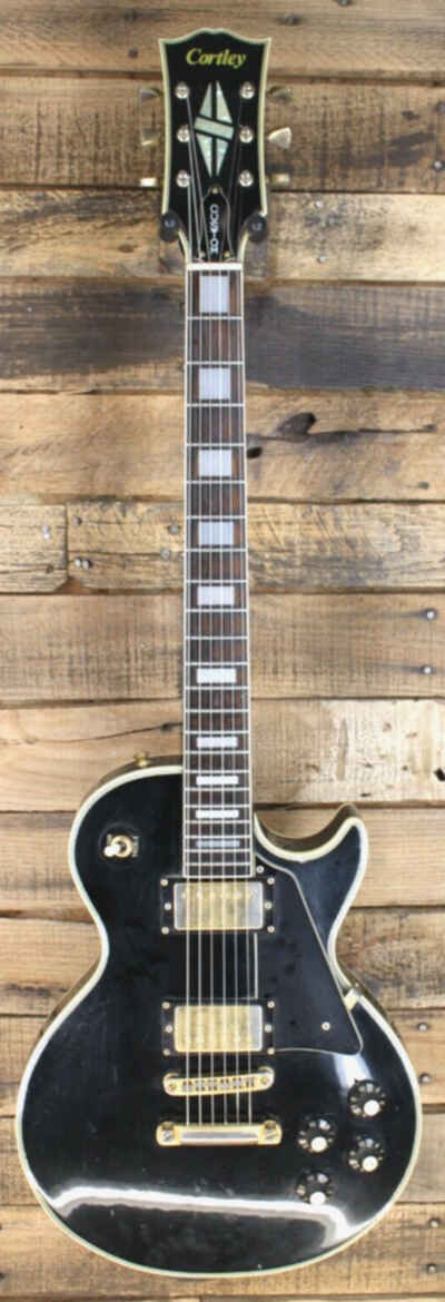 Vintage 1980 Cortley Custom LP Electric Guitar w /  Hardcase - Lawsuit #R1999