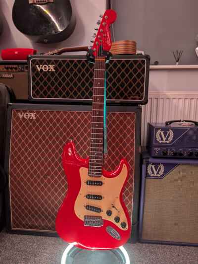 Marlin (Hohner) SL100G 1980s Red Guitar
