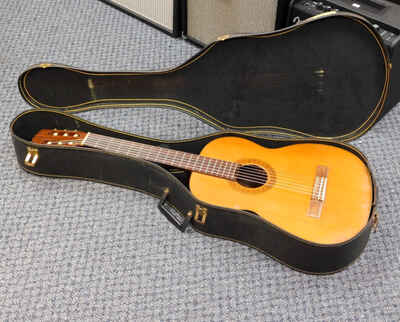 Vintage 1960s Guild Classical Nylon String Guitar w /  Case! Hoboken, NJ USA!!!