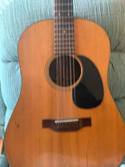 Martin D-12-20 1967 12 String Guitar - Good Shape