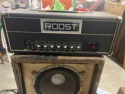 Vintage Rare 1980s Roost Sr100 Guitar Amp