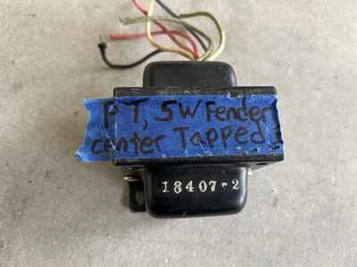 1959 PT FENDER 18407-2 CHAMP GUITAR AMP POWER TRANSFORMER 5 WATT WORKING