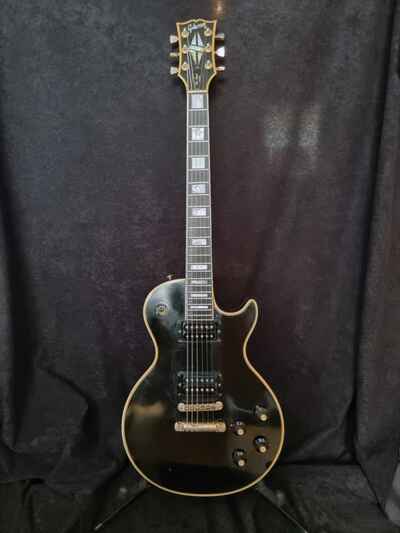 Electric Guitar Gibson Les Paul Custom Black Beauty 1973