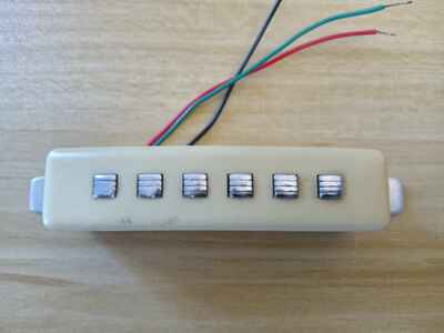 Vintage Teisco Electric Guitar Pickup with Hardware