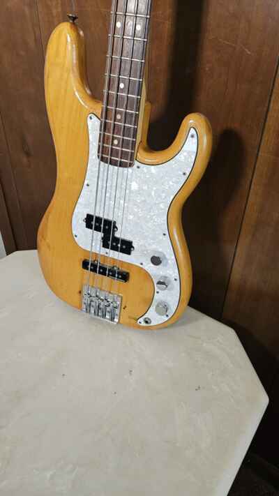 Fender Precision Bass mod NAT 1975  #633827 USA Electric Bass Guitar