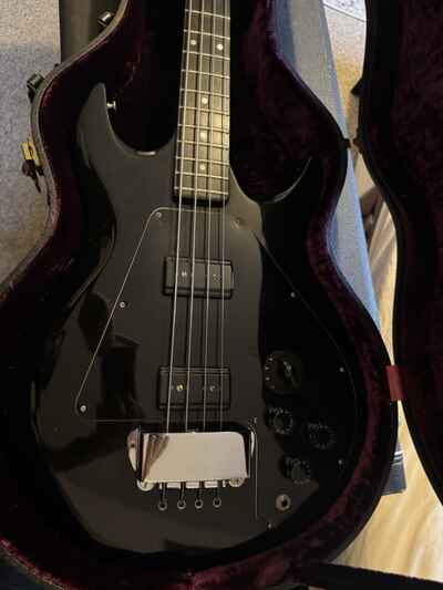 Gibson Ripper Bass L-9S 1974 Ebony Black W OHSC ALL ORIGINAL