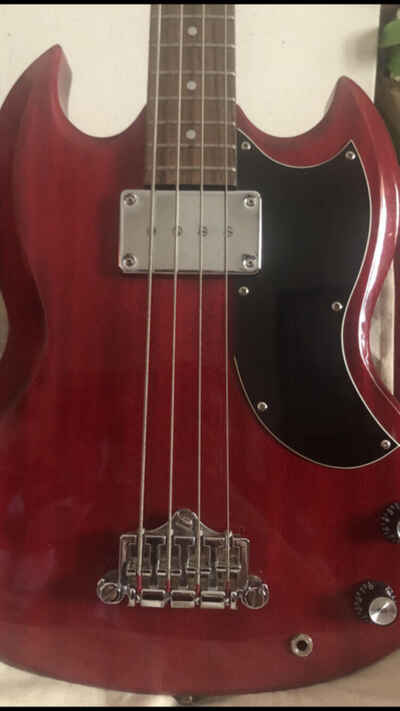 Basse électrique Gibson SG Bass EB-0 Cherry n°534687 (1969, USA