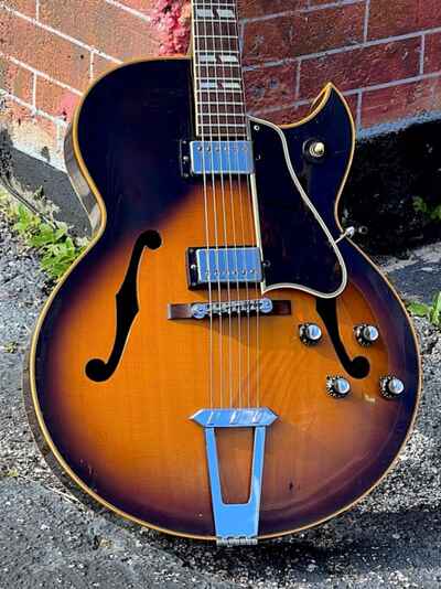 1968 Gibson L-7CES a Sharp Cut Electric L-7 that was a true 1-off special order.