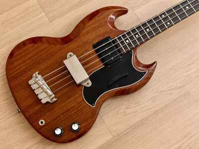 1963 Gibson EB-0 Vintage Short Scale SG Bass Cherry w /  Mudbucker, Case