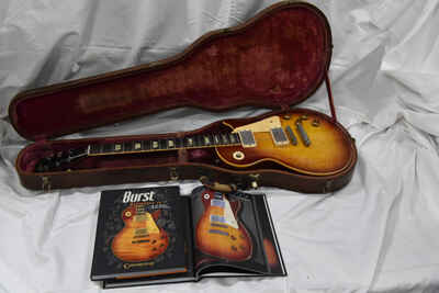 Gibson 1959 Les Paul Standard Burst Vintage Electric Guitar - Original Condition