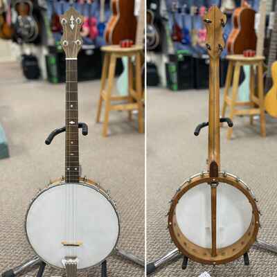 Antique Open Back Tenor Banjo