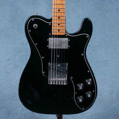 Fender 1973 Telecaster Custom w / Case - Black - Preowned