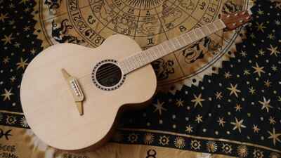 Handmade  Sorrentino  Jumbo (Gibson L5) shaped acoustic guitar