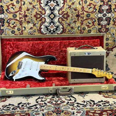 1956 Fender - Stratocaster + 1956 Fender Tweed Champ - ID 2990
