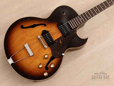 1965 Gibson ES-125 DC Cutaway Vintage Archtop Guitar Sunburst w /  P-90s, Case