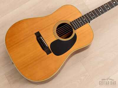 1968 Martin D-28 Vintage Dreadnought Acoustic Guitar Brazilian Rosewood w /  Case