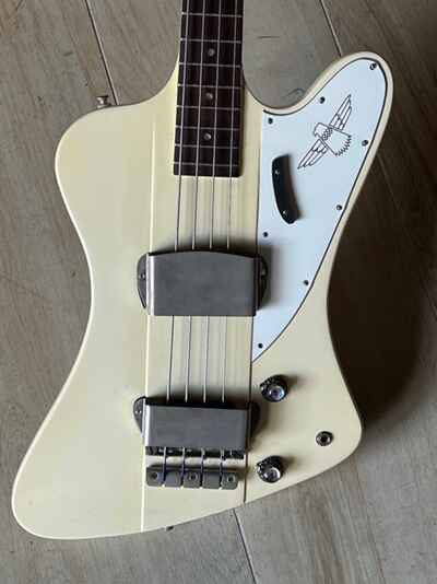 1964 Gibson Thunderbird II Bass the mintest 100% original Polaris White example.