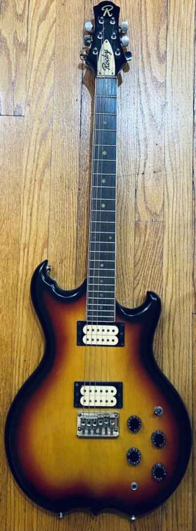 Matsumoku Rocky 70s or 80s Sunburst Electric Guitar