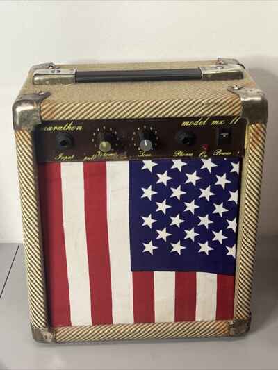 Rare Marathon MX 11 Guitar Amplifier w /  built in Maxon Tube Screamer 80s Rare