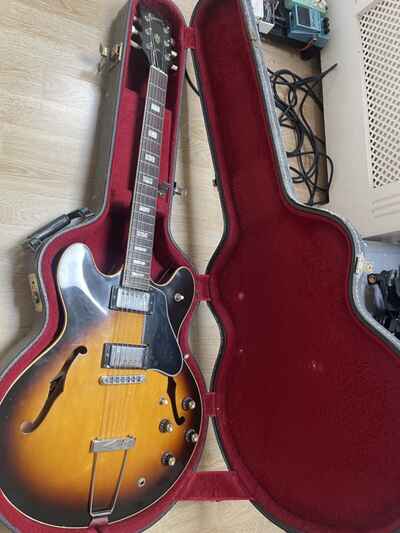 Gibson USA ES-335TD. Sunburst. 1979. Beautiful Players Guitar.