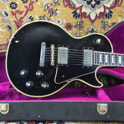 1969 Gibson - Les Paul Custom - Black Beauty - ID 3498