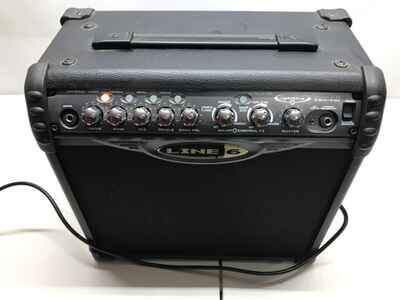 Vintage LINE 6 SPIDER II 15 WATT 1X8 Stereo Guitar Modeling Amp 120V 75WMAX