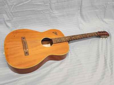 Vintage EKO Italy P8 Acoustic Guitar AS IS REPAIR
