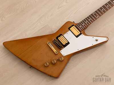 1976 Gibson Explorer Limited Edition Vintage Guitar Natural w /  50s Neck Carve