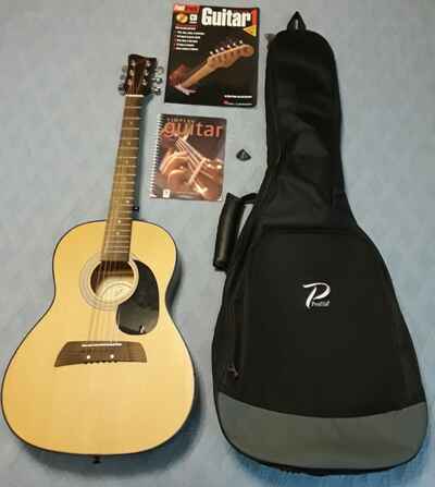 First Act Adam Levine AL363 Acoustical Guitar, Profile Soft Case, Books, Picks!