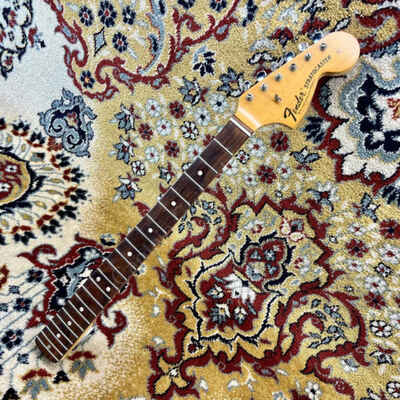 1969 Fender - Stratocaster Neck & Plate & Screws - ID 3243