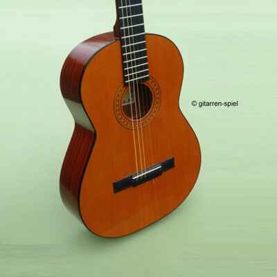 4 / 4 Konzert-Gitarre Hohner Leyanda LC-10N Oregon Pine Sapeli Top!