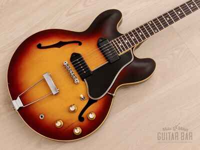 1960 Gibson ES-330 TD Vintage Hollowbody Sunburst w /  Case