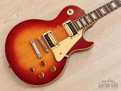 1982 Greco "Super Real" Mint Collection EG60-150 Carved Top Burst, Lacquer