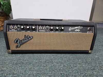 1965 FENDER BASSMAN AMPLIFIER HEAD - ONE OWNER - I PURCHASED IT NEW IN 1965