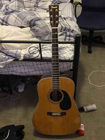 Fannin D57 Dreadnought Acoustic Guitar 1979 - Used In Good Condition