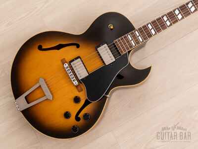 1991 Gibson ES-175 Hollowbody Guitar Vintage Sunburst w /  57 Classic PAFs, Case