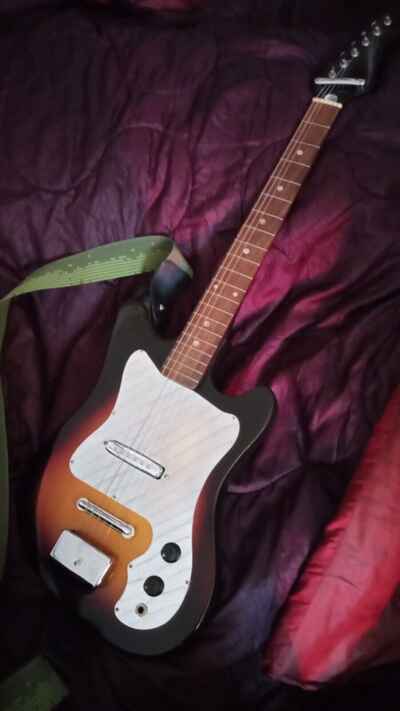Teisco Kawai Vintage 1 pickup JAPANESE electric  guitar 1960