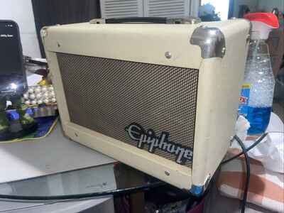 Vintage Epiphone Studio Acoustic 15C Guitar AMP Amplifier with Chorus Effect