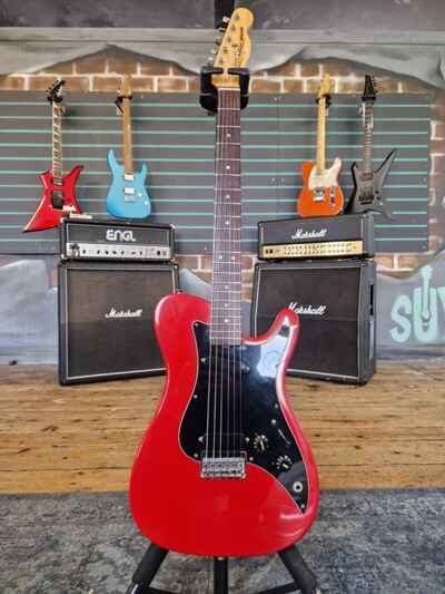 Fender Bullet 1 Deluxe Red 1981 Electric Guitar