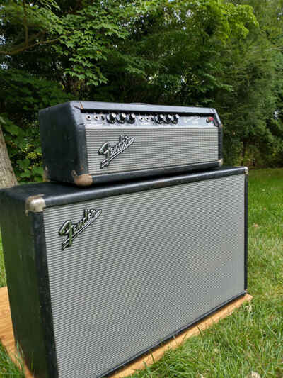 1965 Blackface Fender Bassman guitar amp