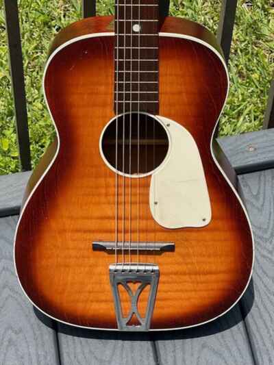 1955 Regal S-65 Parlor Guitar in insane clean condition 1 of a kind & Minty !