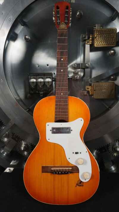 Framus Parlor Acoustic - Orange Burst