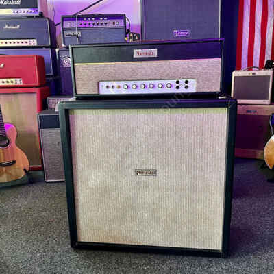 1990 MG - 1963 JTM45 MKII Coffin Logo +  4x12 Cabinet - ID 3950
