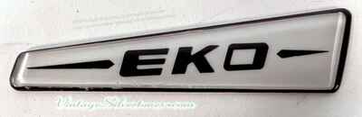 EKO electric guitar logo plate from 1963 (1960s) for 290 / 2 / V
