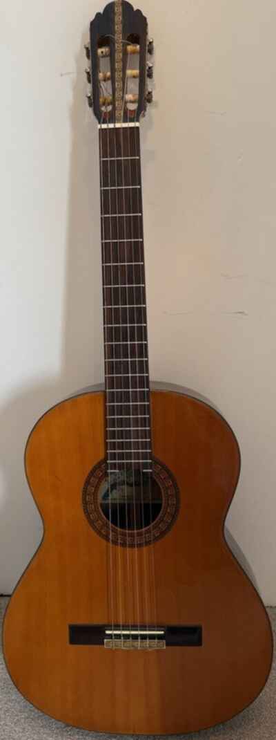 Rare Vintage 1970s Kasuga G-130 Classical Guitar